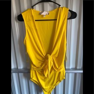 Yellow Bathing Suit